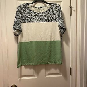 Size 3x short sleeve top from SHEIN.